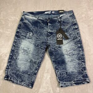 MECCA Acid Washed Long Shorts Mens Size 34 skateboard